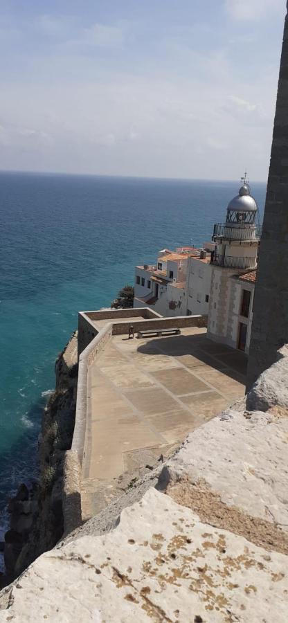 Charmant Appartement Avec Vue Sur Le Chateau De Peñíscola Kültér fotó
