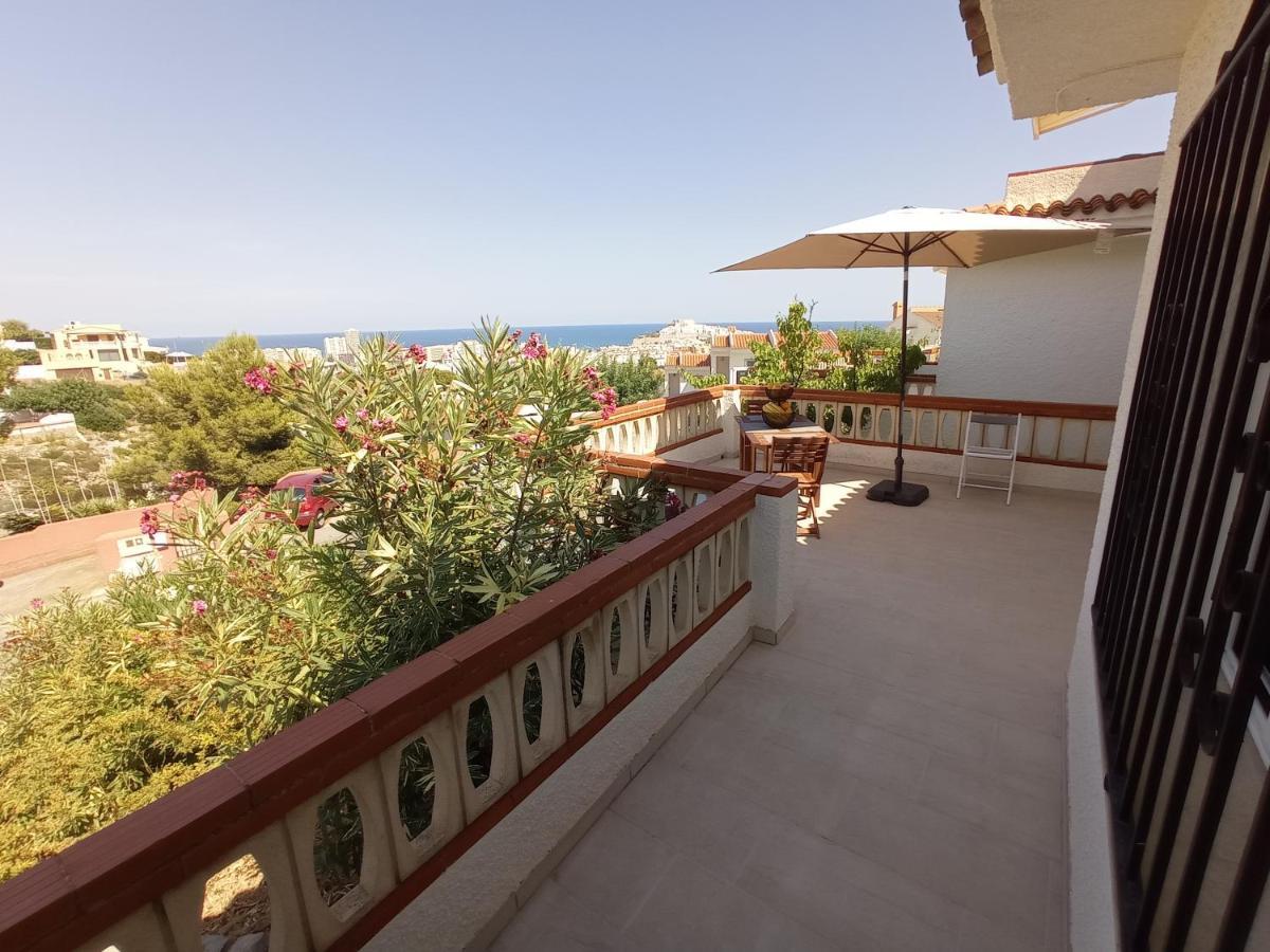 Charmant Appartement Avec Vue Sur Le Chateau De Peñíscola Kültér fotó